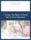 7 things nursing