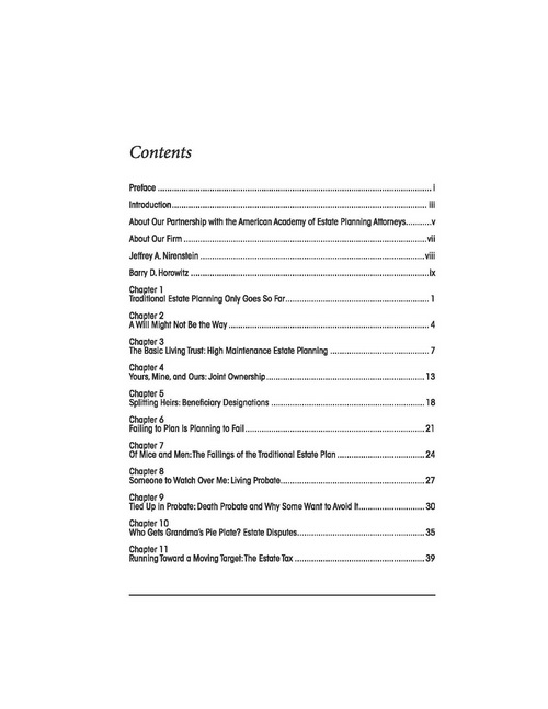 Horowitz-Book