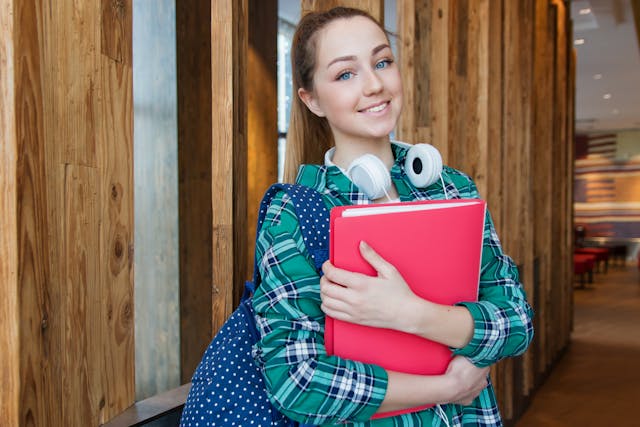 advance directives, image of a young female college student