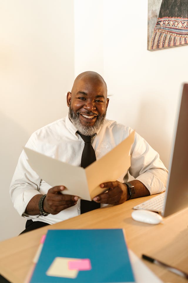 Can I Be the Trustee of My Own Trust, image of smiling businessman