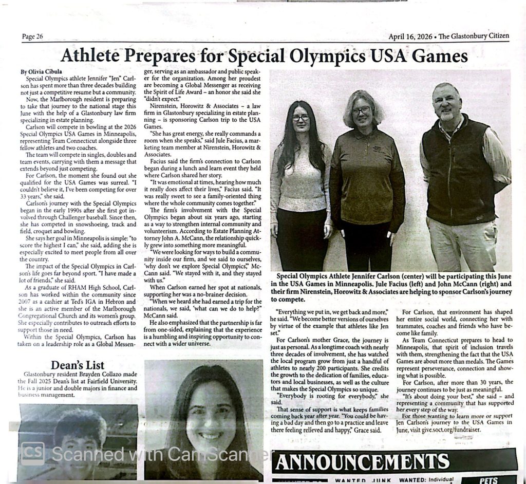 Special Olympics Jen Carlson